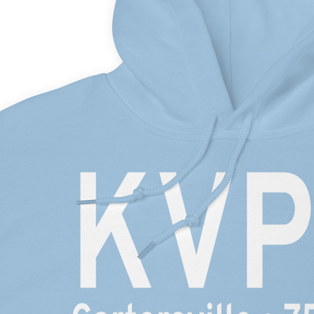 Cartersville Airport (KVPC) ICAO Hoodie Sweatshirt 