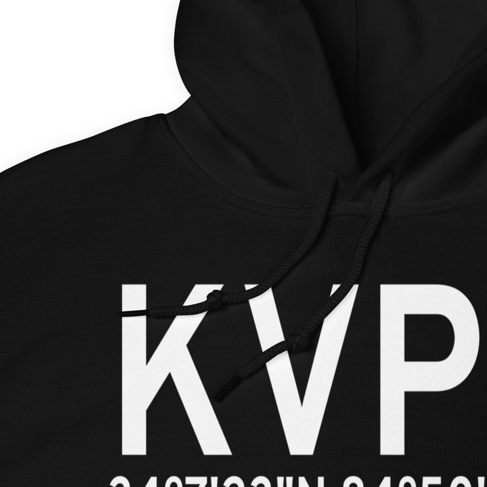 Cartersville Airport (KVPC) ICAO Hoodie Sweatshirt 