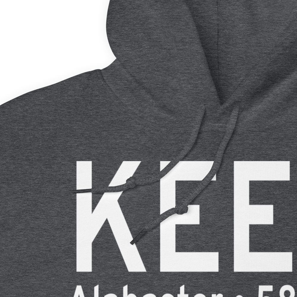 Shelby County Airport (KEET) ICAO Hoodie Sweatshirt 