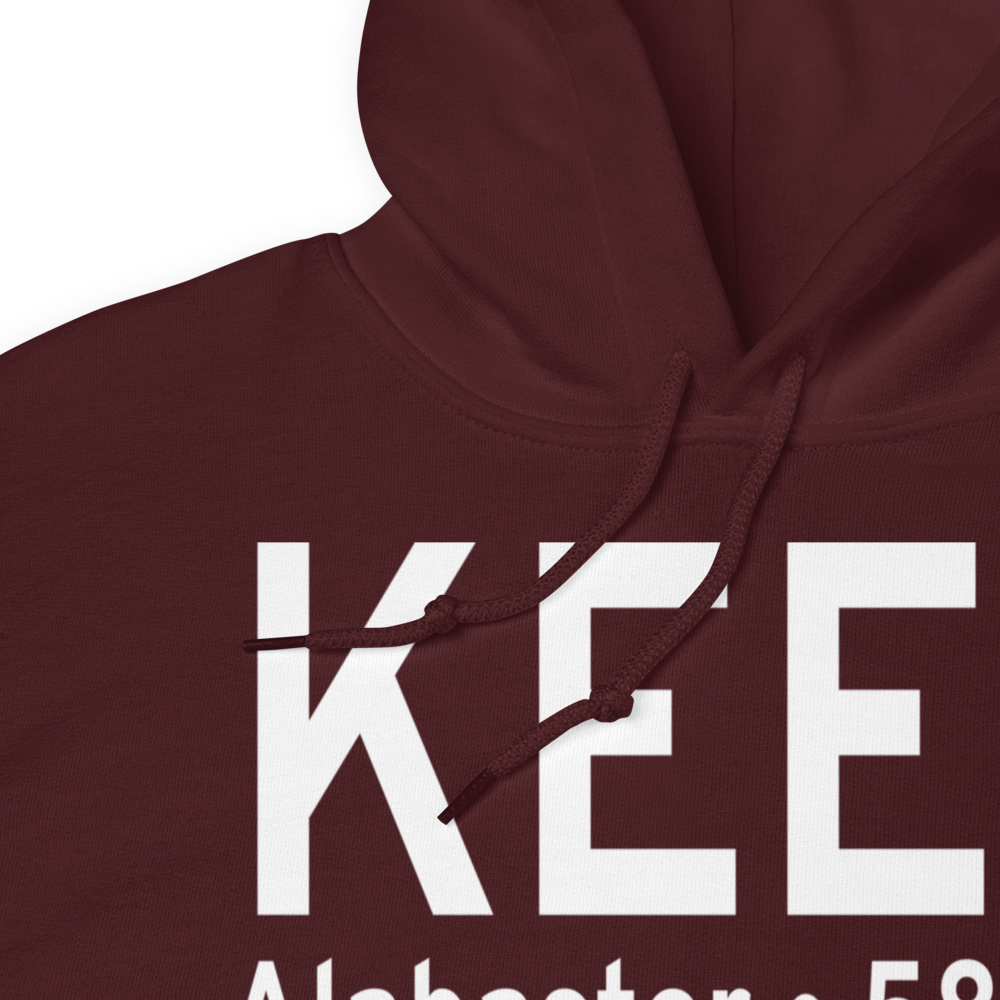 Shelby County Airport (KEET) ICAO Hoodie Sweatshirt 