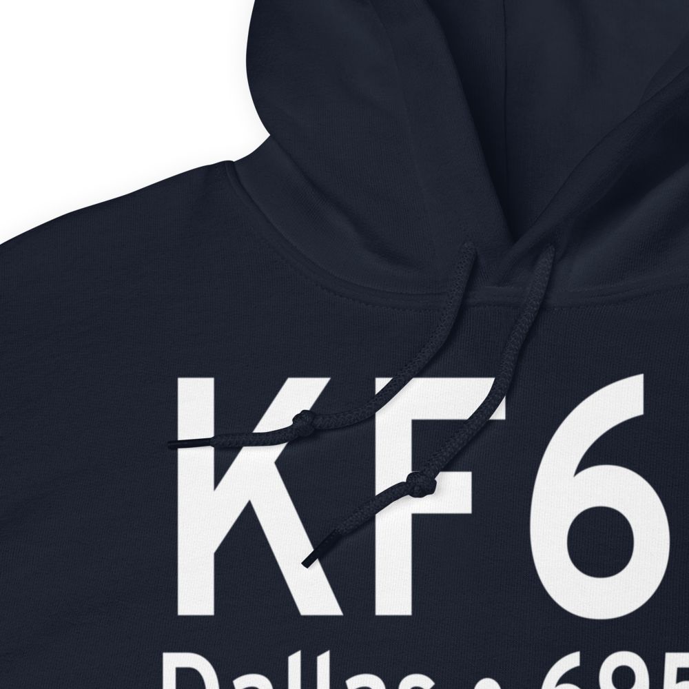 Air Park Dallas Airport (KF69) ICAO Hoodie Sweatshirt 