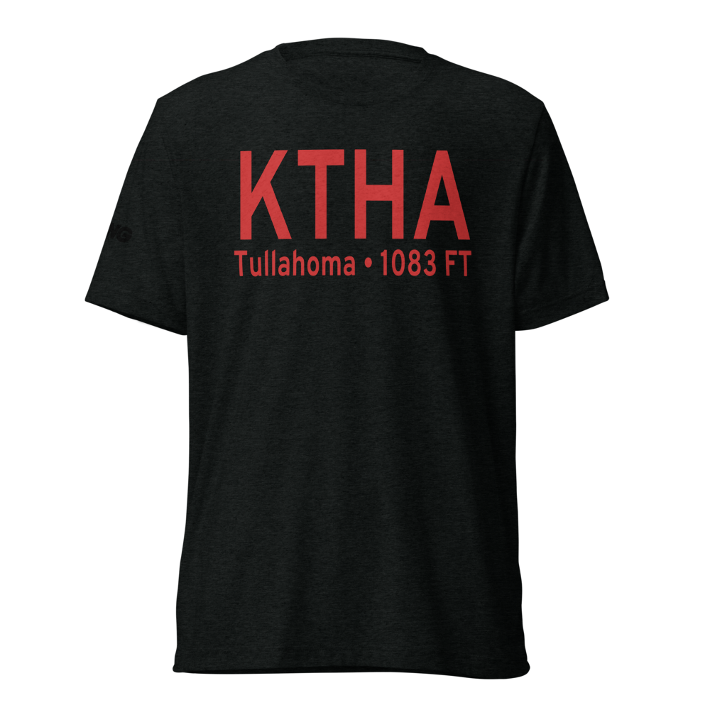 Tullahoma Regional Arpt/Wm Northern Field (KTHA) ICAO Tri-blend T-Shirt 