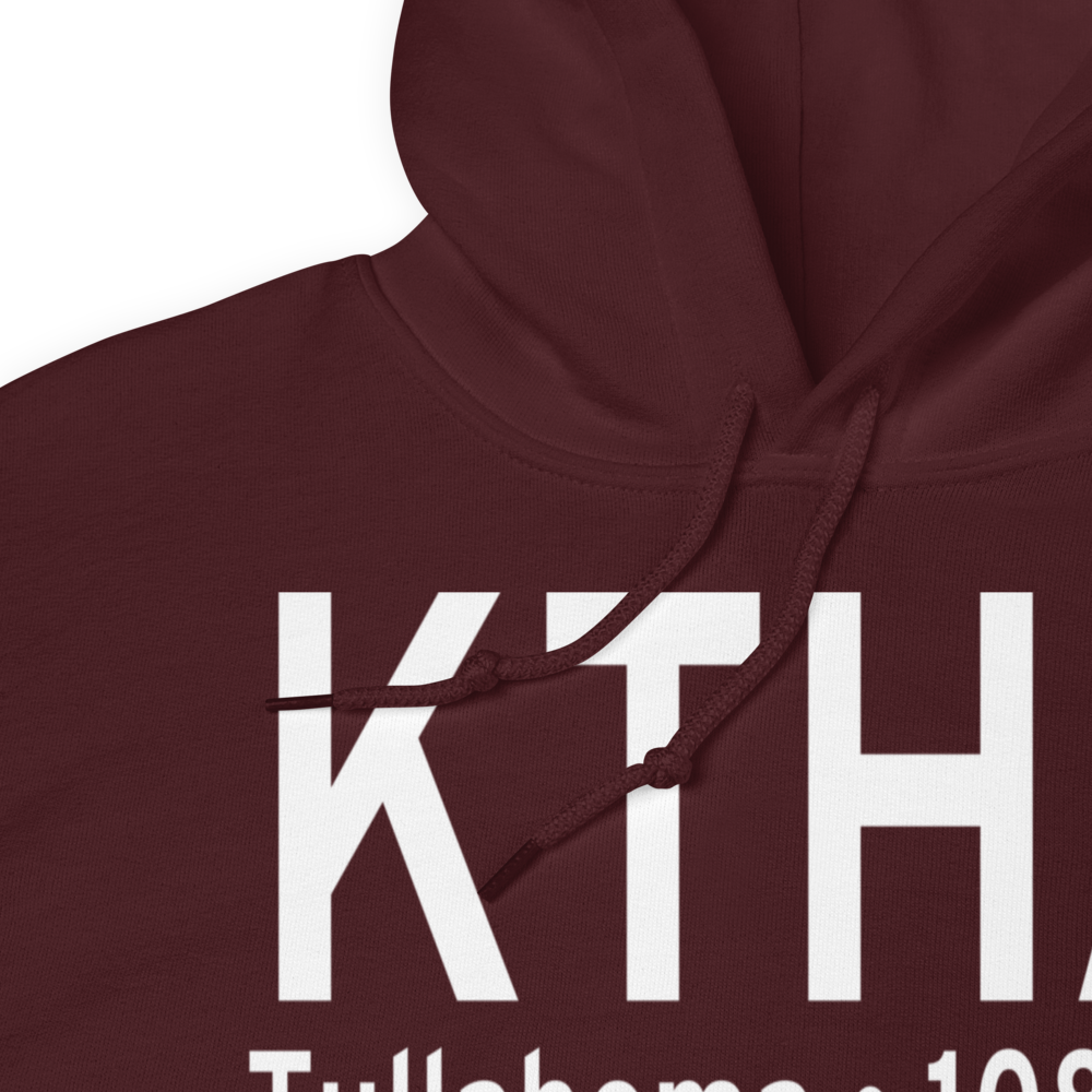 Tullahoma Regional Arpt/Wm Northern Field (KTHA) ICAO Hoodie Sweatshirt 