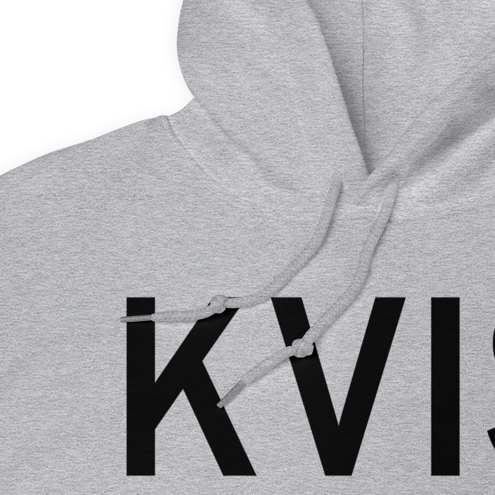 Visalia Municipal Airport (KVIS) ICAO Hoodie Sweatshirt 