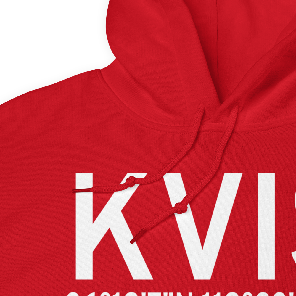 Visalia Municipal Airport (KVIS) ICAO Hoodie Sweatshirt 