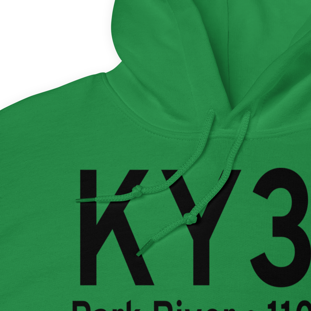 Park River W C Skjerven Field (KY37) ICAO Hoodie Sweatshirt 
