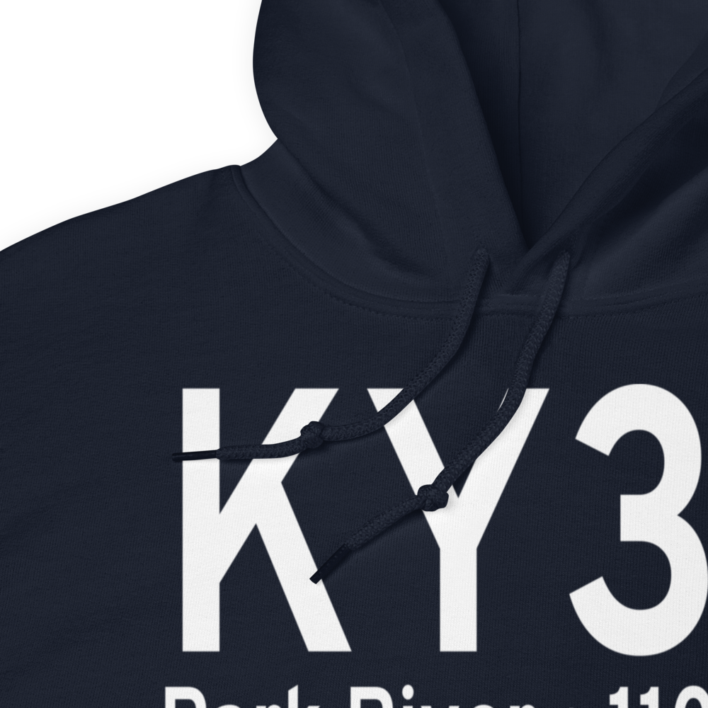 Park River W C Skjerven Field (KY37) ICAO Hoodie Sweatshirt 