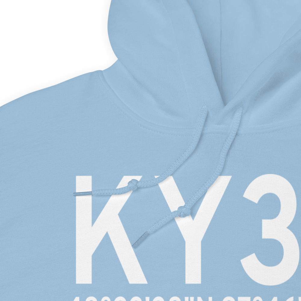 Park River W C Skjerven Field (KY37) ICAO Hoodie Sweatshirt 