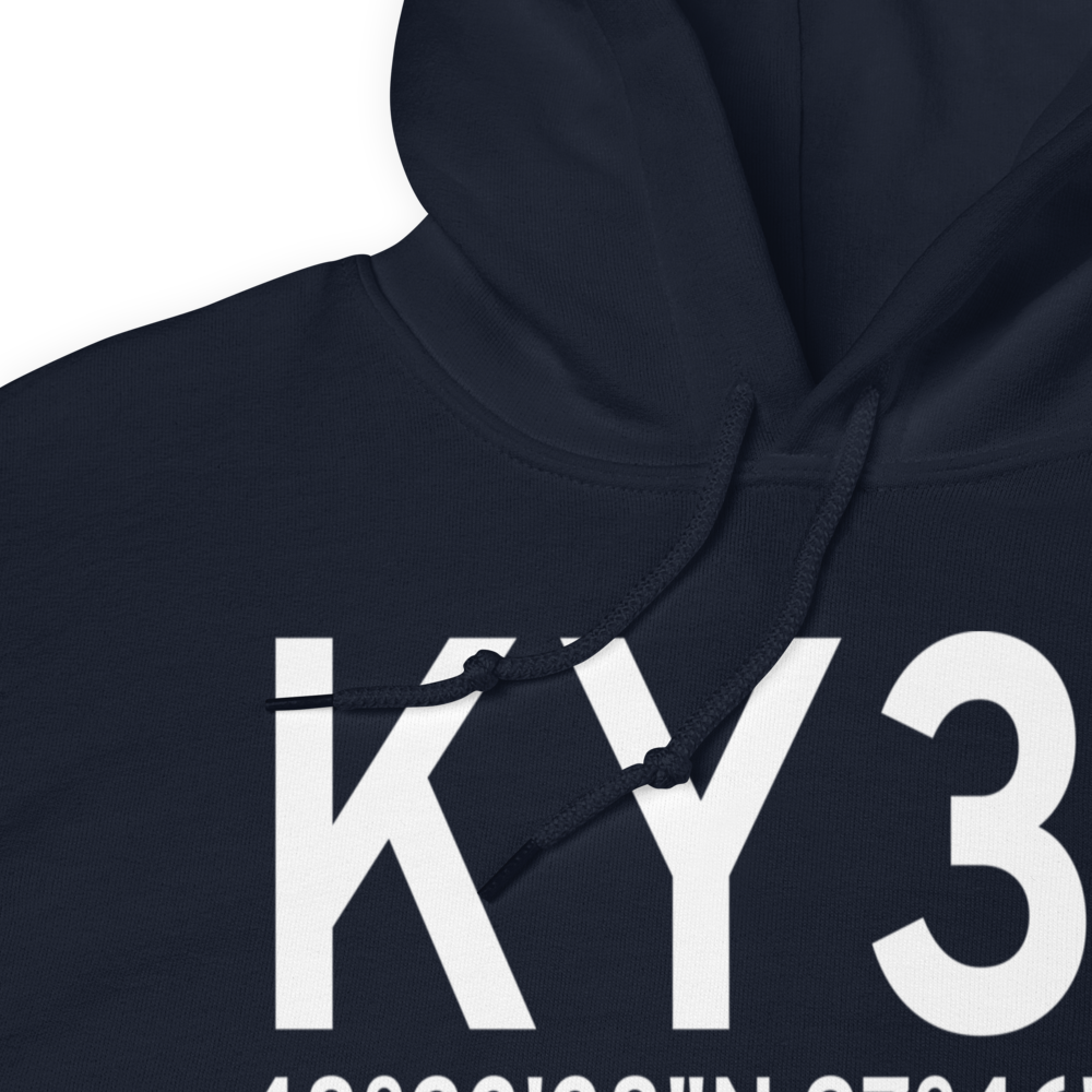 Park River W C Skjerven Field (KY37) ICAO Hoodie Sweatshirt 