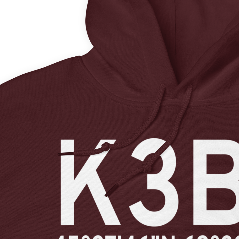 Greenville Municipal Airport (K3B1) ICAO Hoodie Sweatshirt 