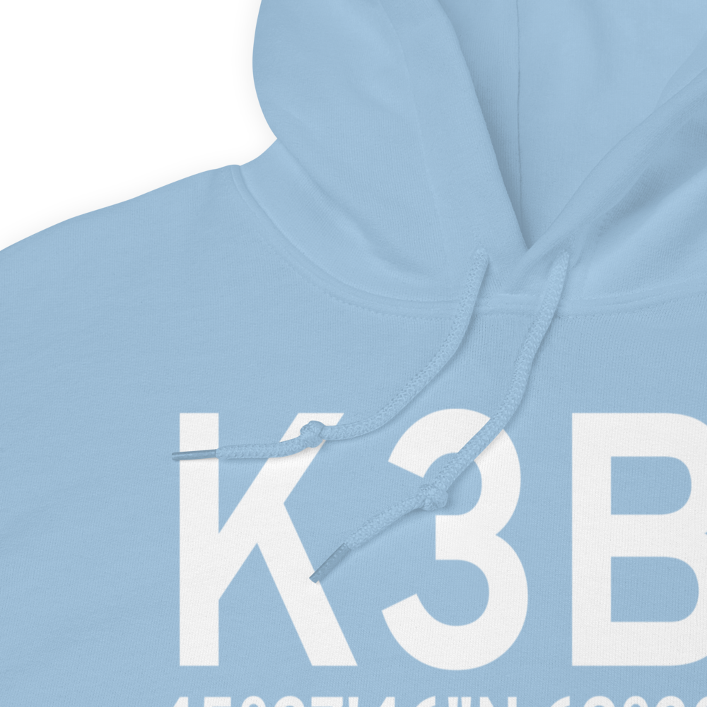 Greenville Municipal Airport (K3B1) ICAO Hoodie Sweatshirt 