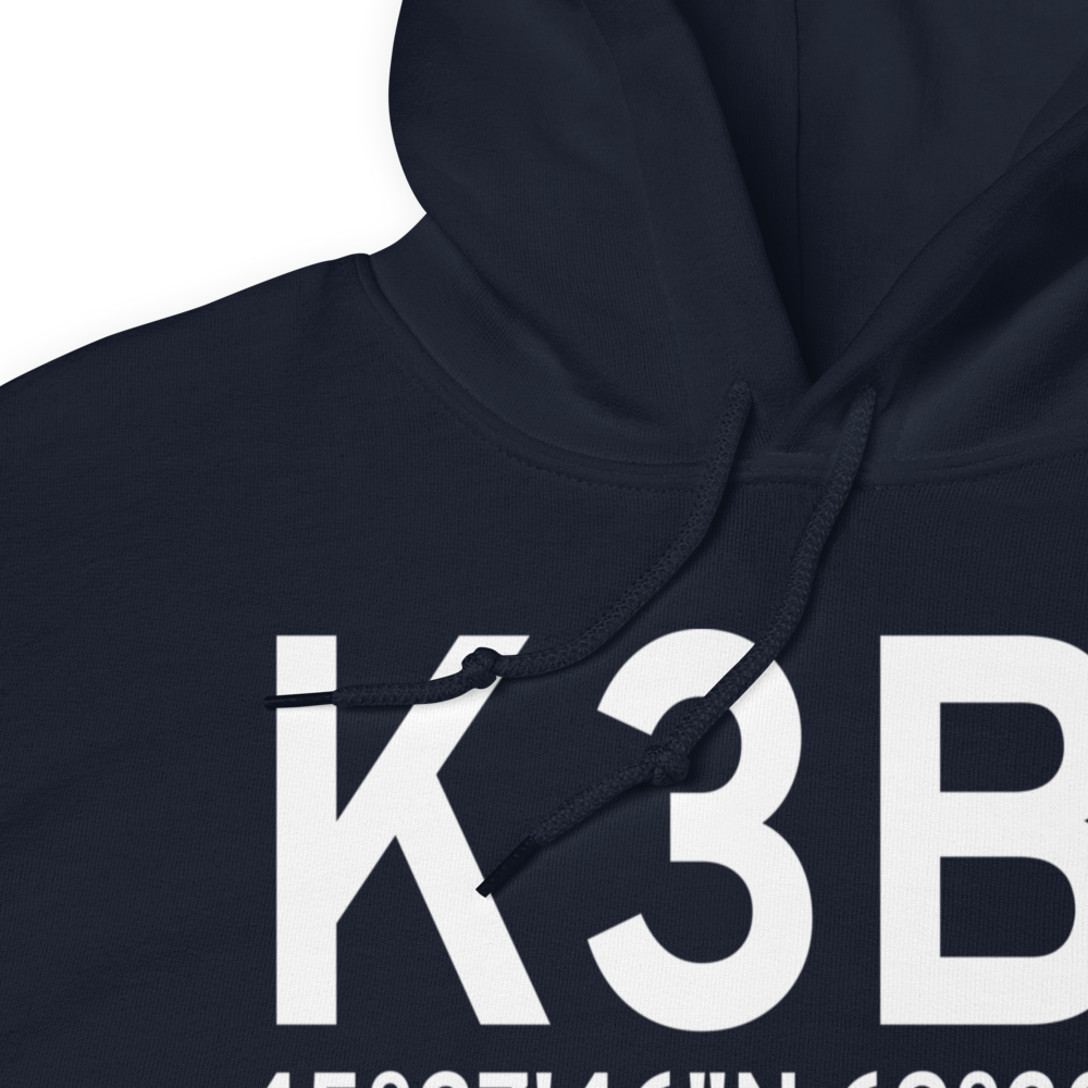 Greenville Municipal Airport (K3B1) ICAO Hoodie Sweatshirt 