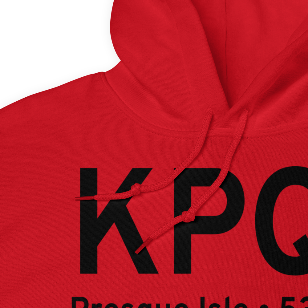Presque Isle International Airport (KPQI) ICAO Hoodie Sweatshirt 