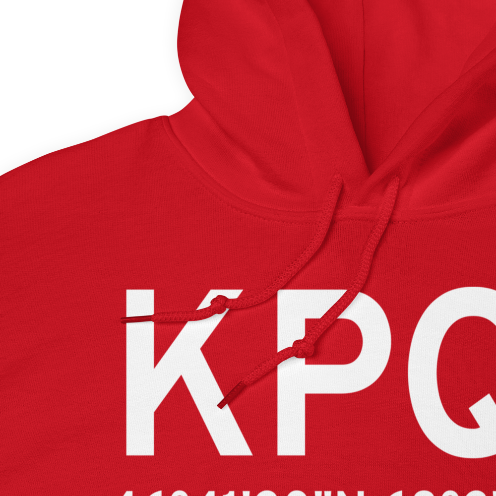 Presque Isle International Airport (KPQI) ICAO Hoodie Sweatshirt 