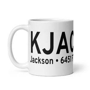 Jackson Hole Airport (KJAC) ICAO Mug