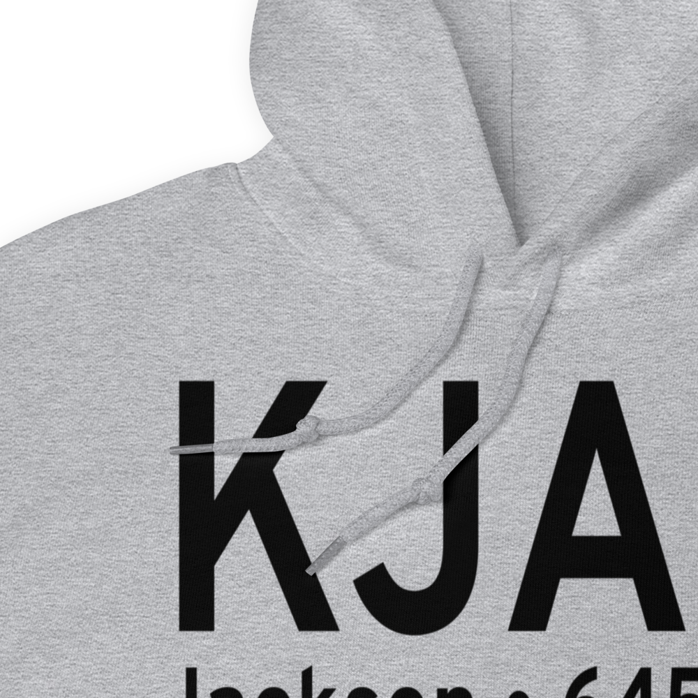 Jackson Hole Airport (KJAC) ICAO Hoodie Sweatshirt 