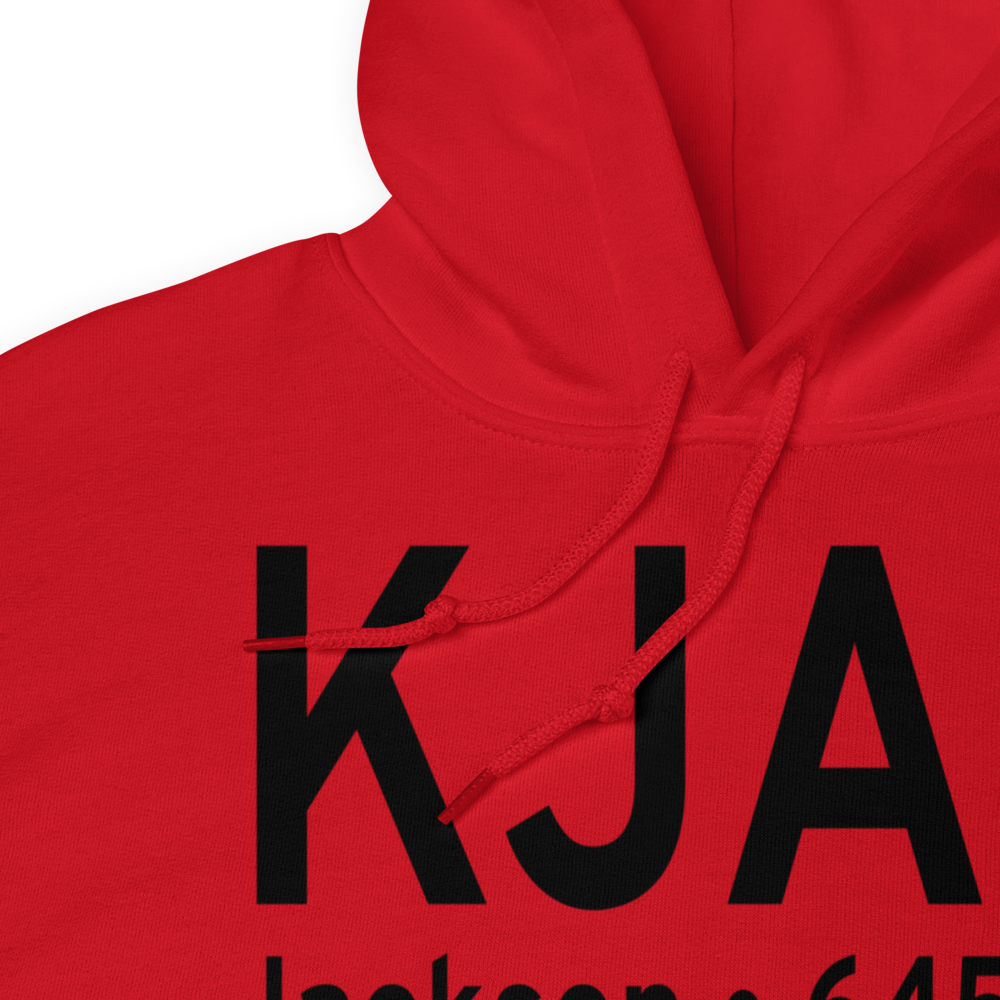 Jackson Hole Airport (KJAC) ICAO Hoodie Sweatshirt 