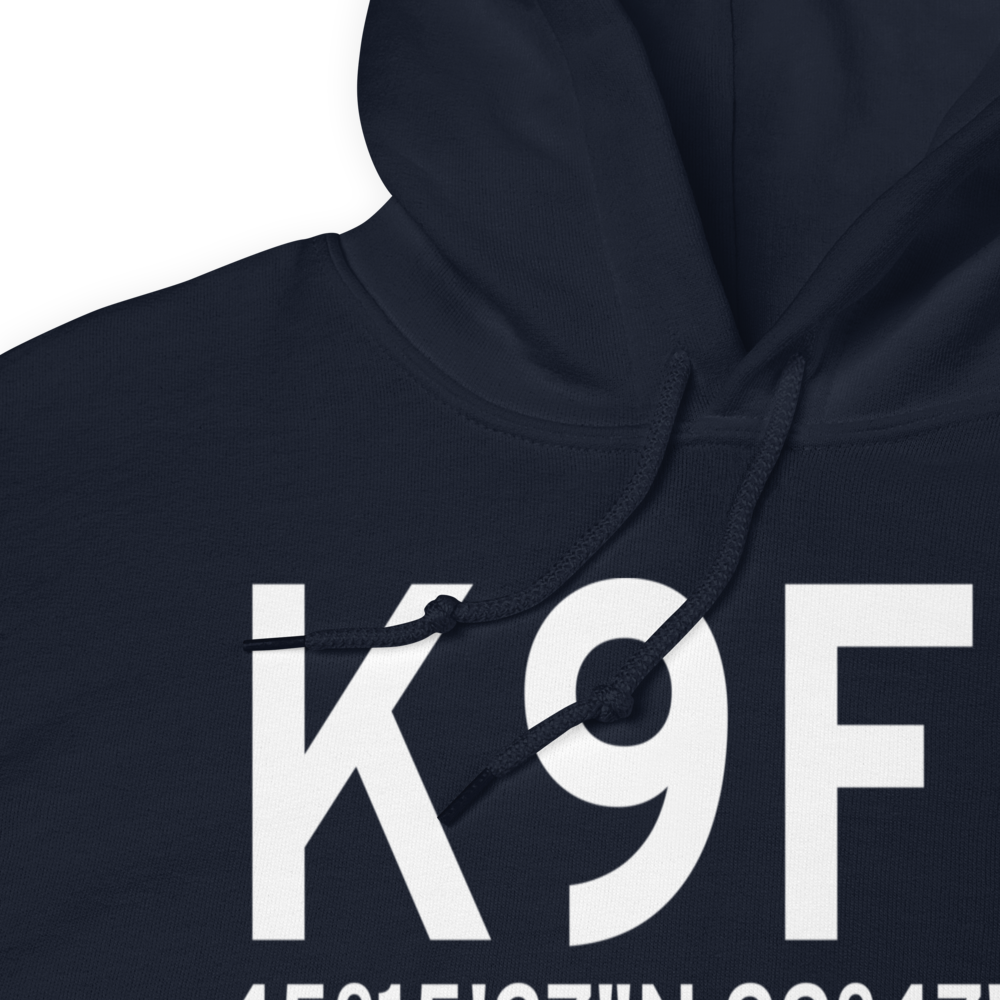 Hoven Municipal Airport (K9F8) ICAO Hoodie Sweatshirt 