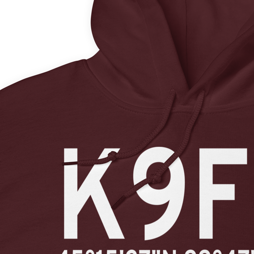 Hoven Municipal Airport (K9F8) ICAO Hoodie Sweatshirt 