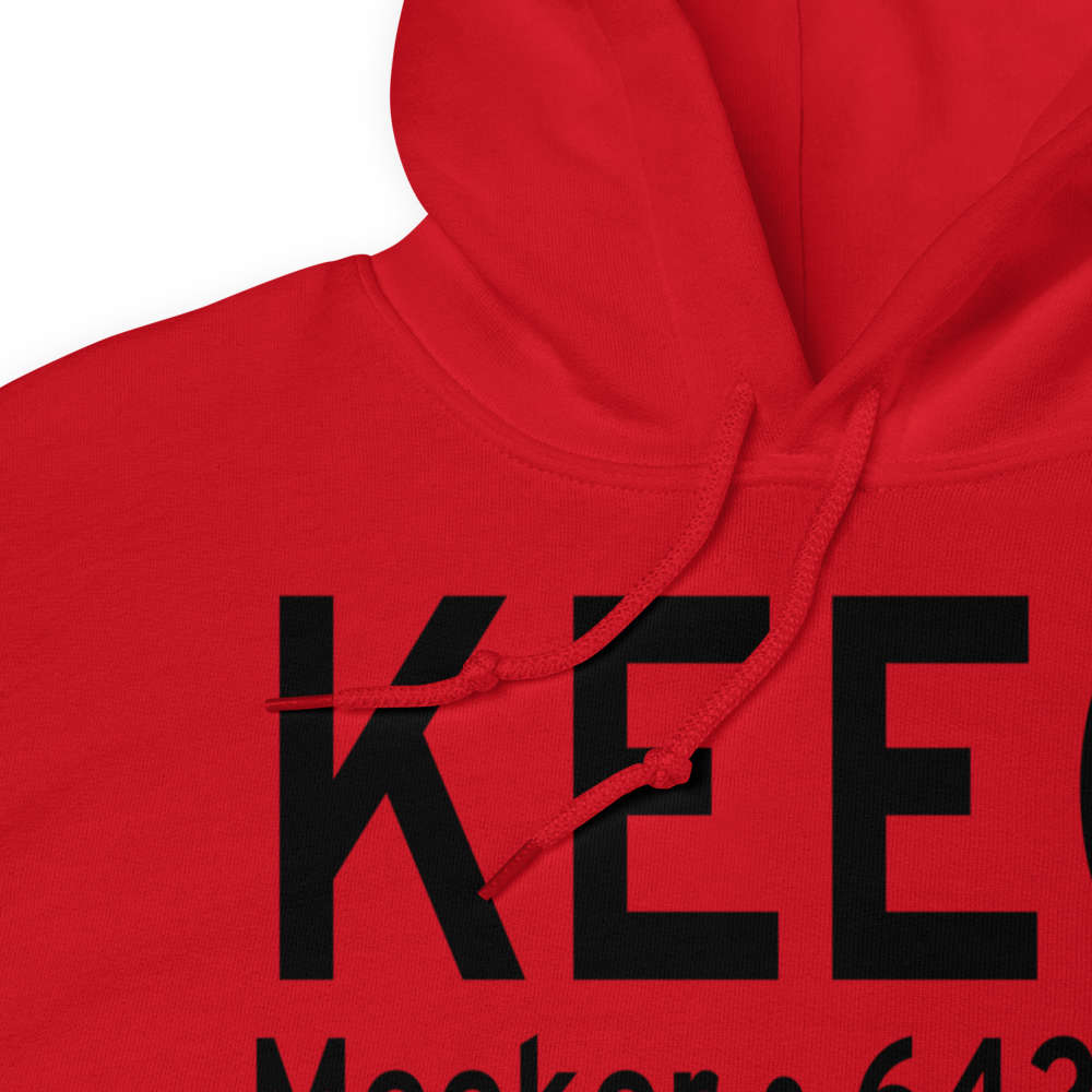 Meeker Airport (KEEO) ICAO Hoodie Sweatshirt 