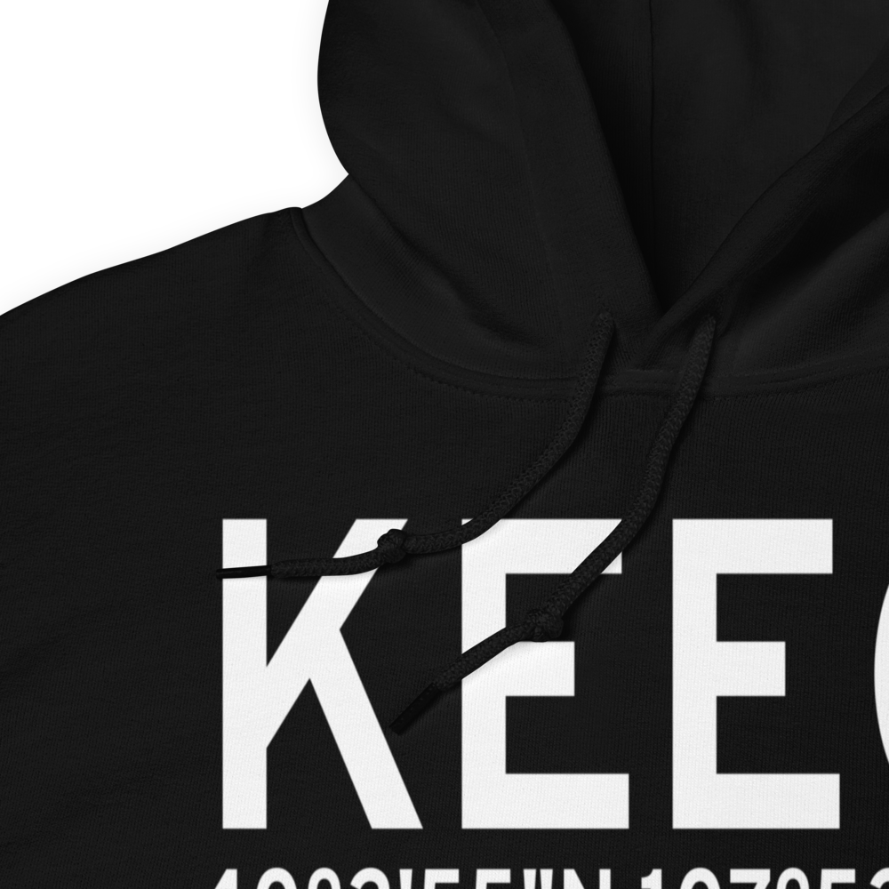 Meeker Airport (KEEO) ICAO Hoodie Sweatshirt 