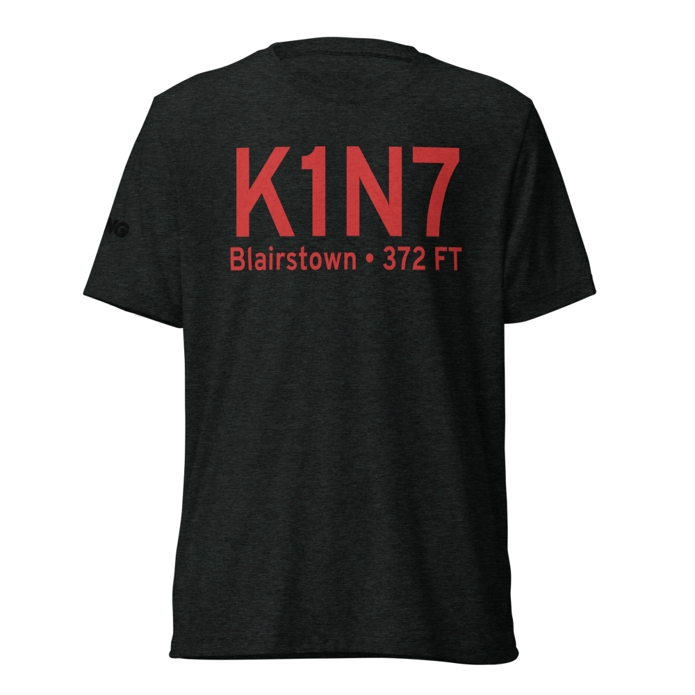 Blairstown Airport (K1N7) ICAO Tri-blend T-Shirt 