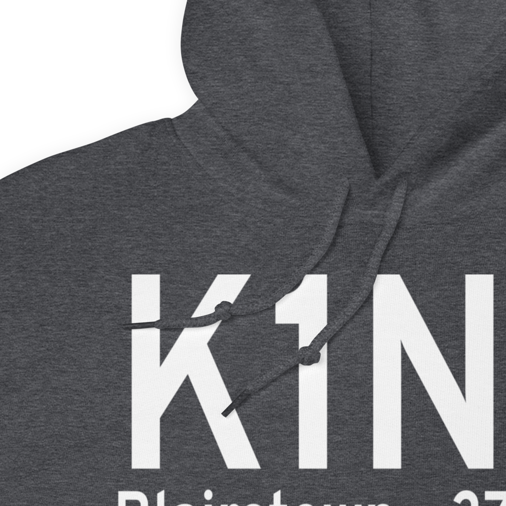 Blairstown Airport (K1N7) ICAO Hoodie Sweatshirt 