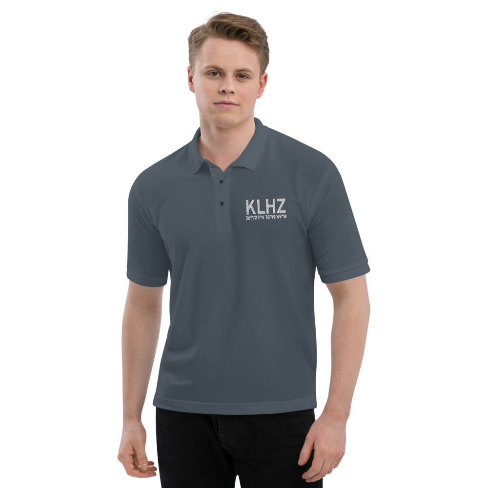 Triangle North Executive Airport (KLHZ) ICAO Port Authority Embroidered Polo Shirt 