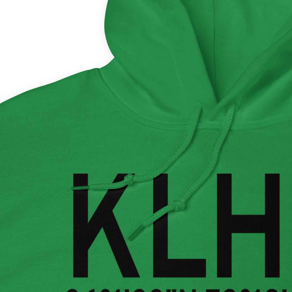 Triangle North Executive Airport (KLHZ) ICAO Hoodie Sweatshirt 