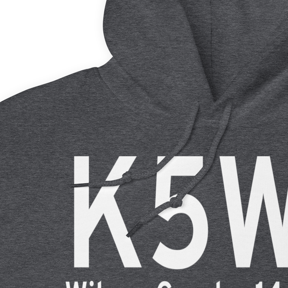 Wilson Creek Airport (K5W1) ICAO Hoodie Sweatshirt 