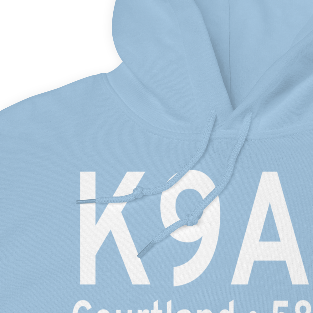 Lawrence County Airport (K9A4) ICAO Hoodie Sweatshirt 