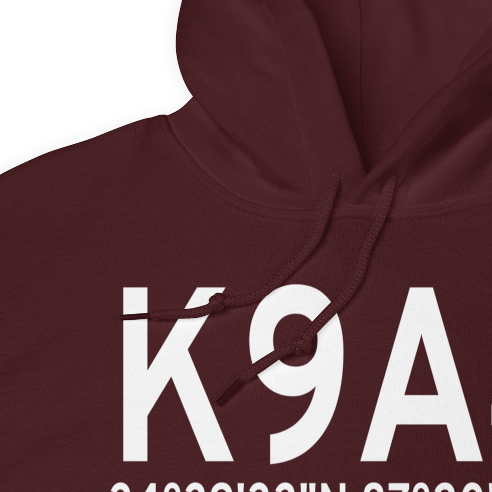 Lawrence County Airport (K9A4) ICAO Hoodie Sweatshirt 