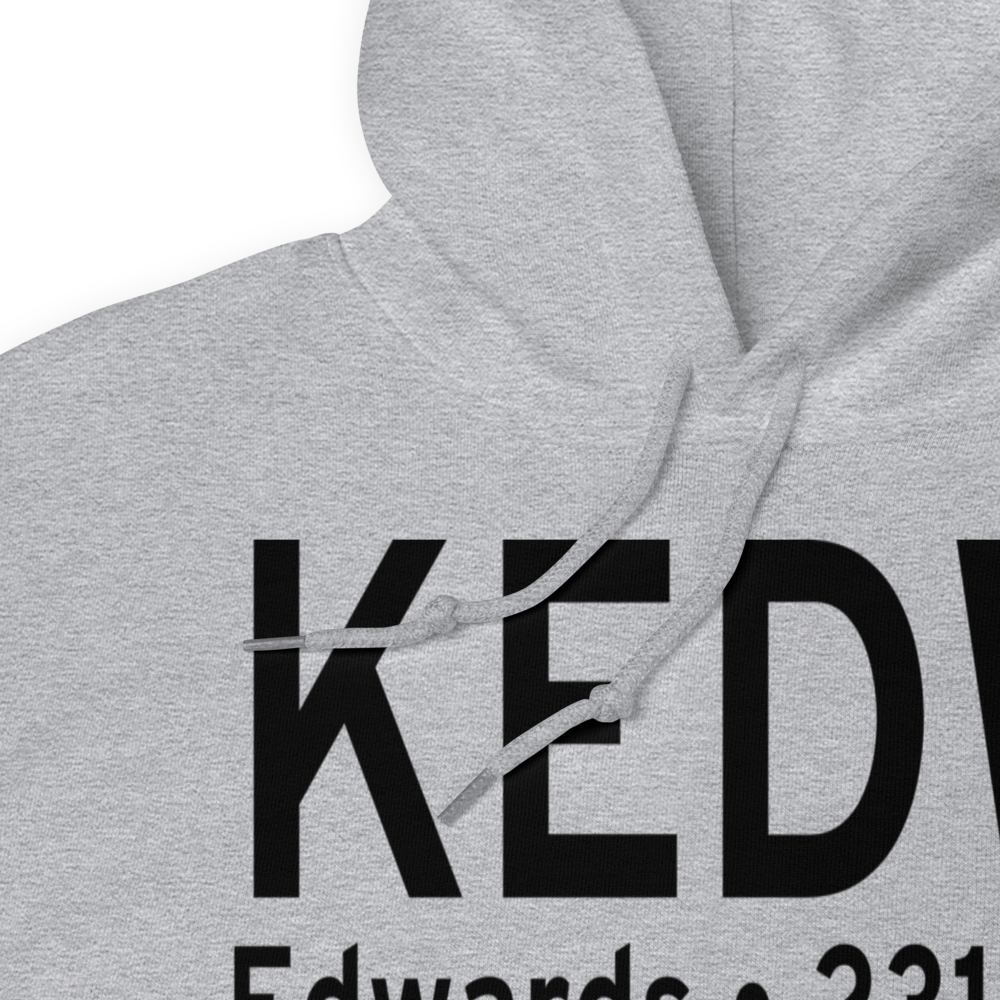 Edwards Air Force Base (KEDW) ICAO Hoodie Sweatshirt 