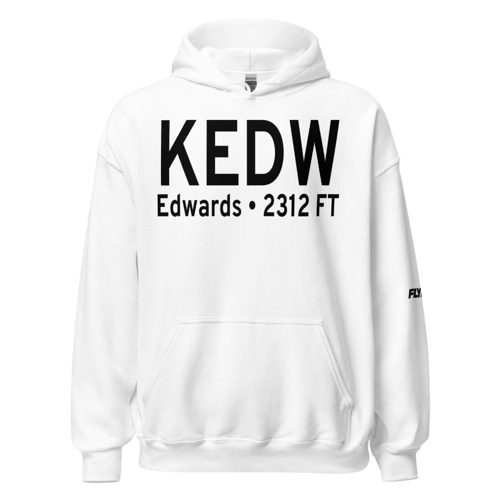 Edwards Air Force Base (KEDW) ICAO Hoodie Sweatshirt 