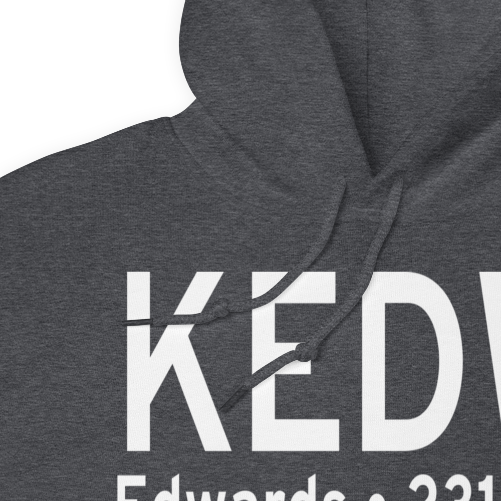 Edwards Air Force Base (KEDW) ICAO Hoodie Sweatshirt 