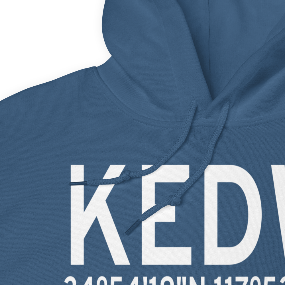 Edwards Air Force Base (KEDW) ICAO Hoodie Sweatshirt 