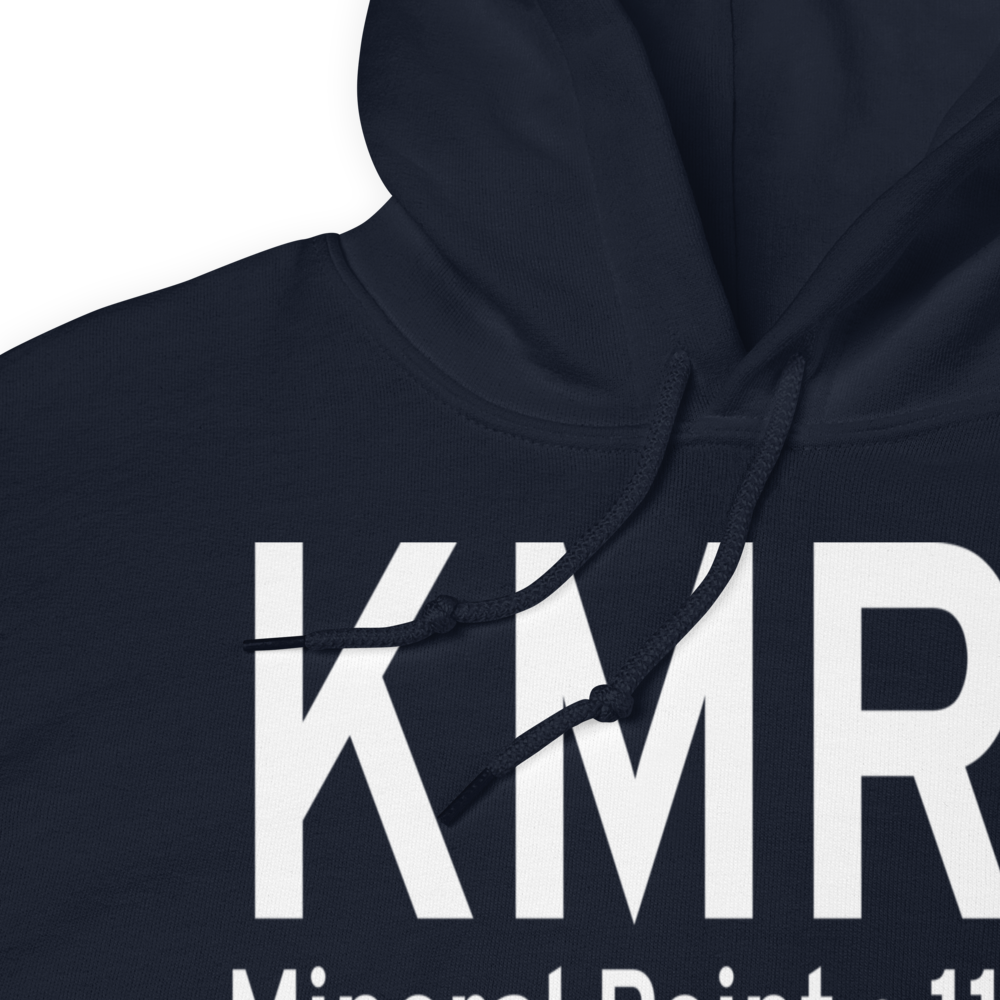 Iowa County Airport (KMRJ) ICAO Hoodie Sweatshirt 