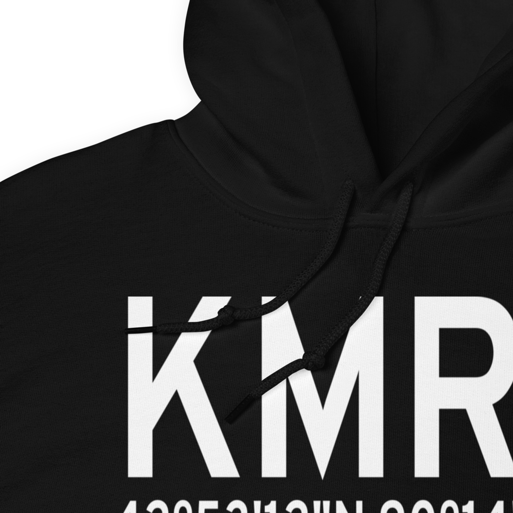 Iowa County Airport (KMRJ) ICAO Hoodie Sweatshirt 