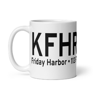 Friday Harbor Airport (KFHR) ICAO Mug