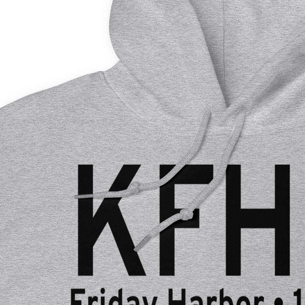 Friday Harbor Airport (KFHR) ICAO Hoodie Sweatshirt 
