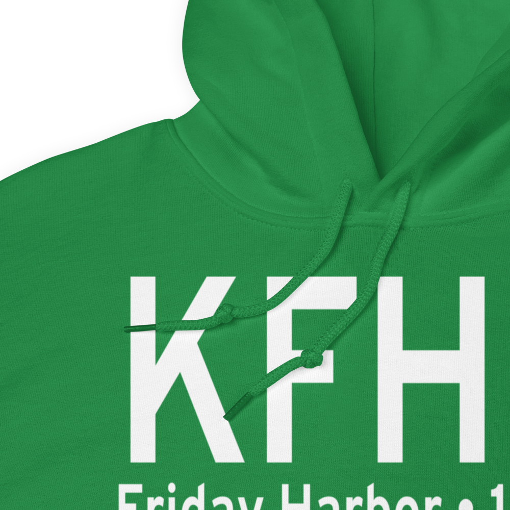 Friday Harbor Airport (KFHR) ICAO Hoodie Sweatshirt 