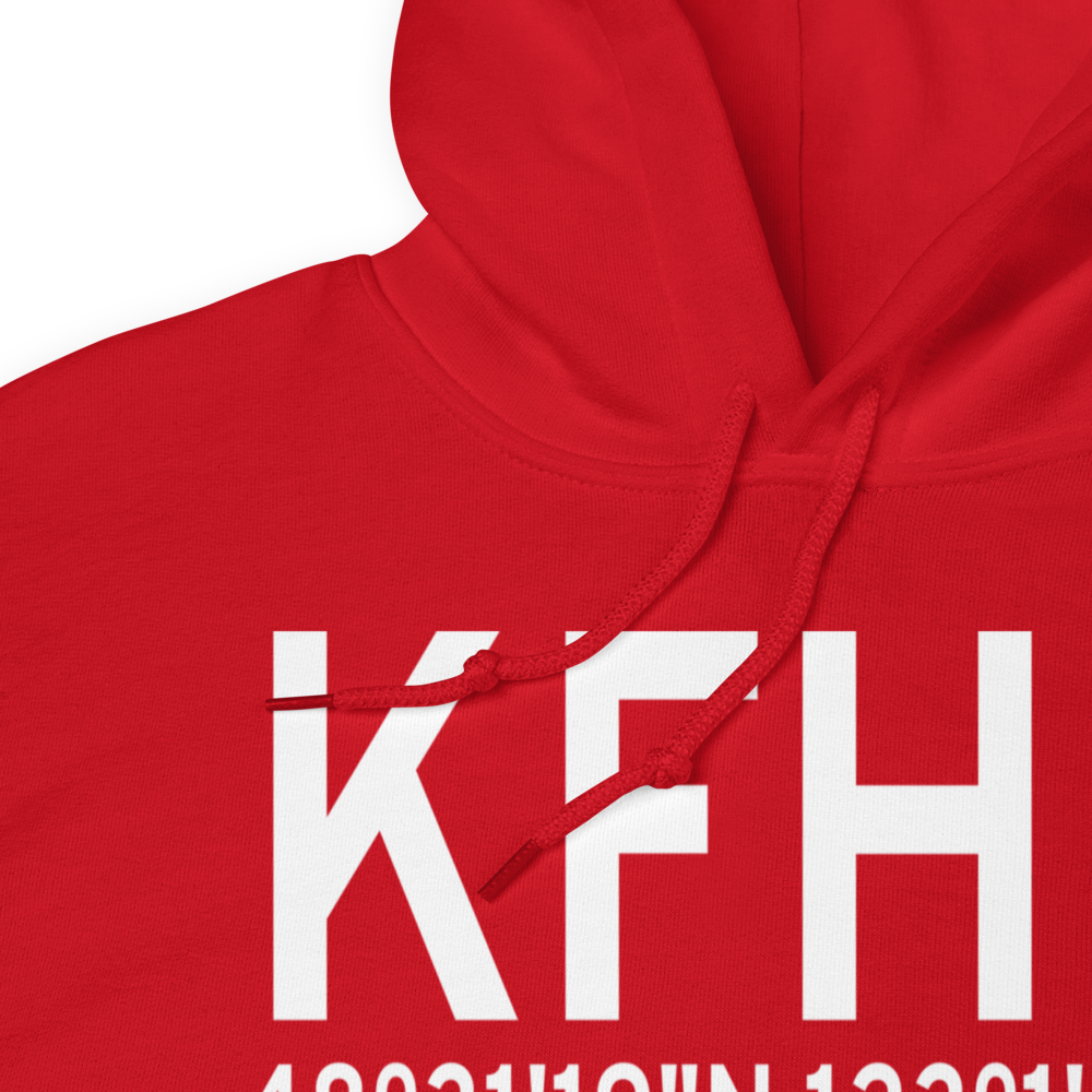Friday Harbor Airport (KFHR) ICAO Hoodie Sweatshirt 