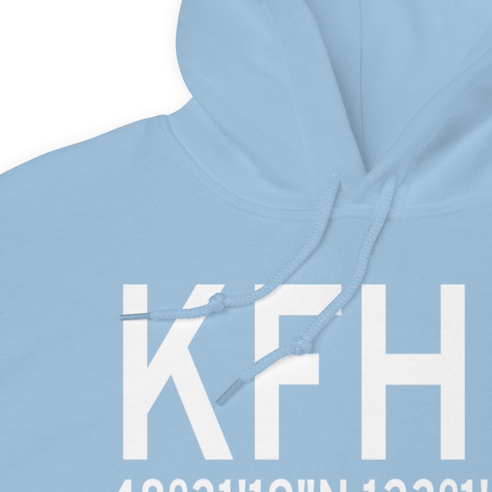 Friday Harbor Airport (KFHR) ICAO Hoodie Sweatshirt 