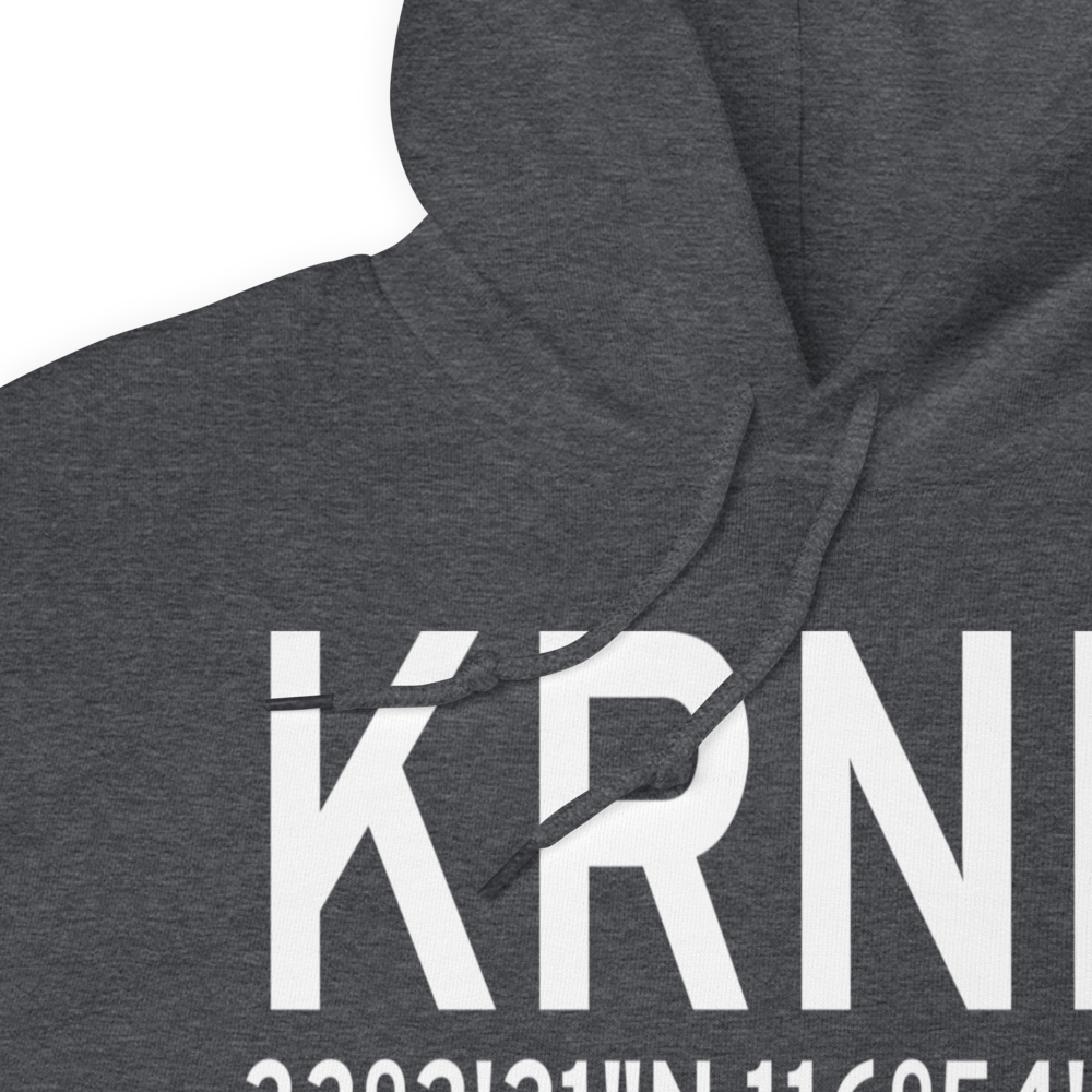 Ramona Airport (KRNM) ICAO Hoodie Sweatshirt 