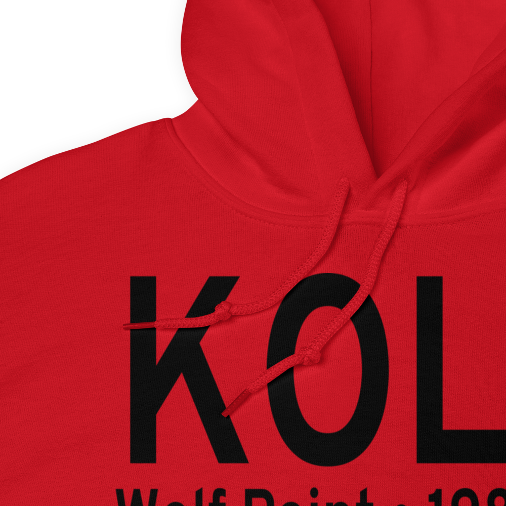 L M Clayton Airport (KOLF) ICAO Hoodie Sweatshirt 