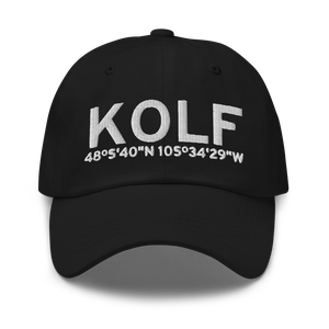 L M Clayton Airport (KOLF) ICAO Hat