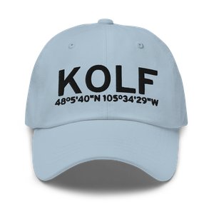 L M Clayton Airport (KOLF) ICAO Hat