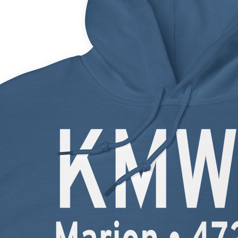 Williamson County Regional Airport (KMWA) ICAO Hoodie Sweatshirt 