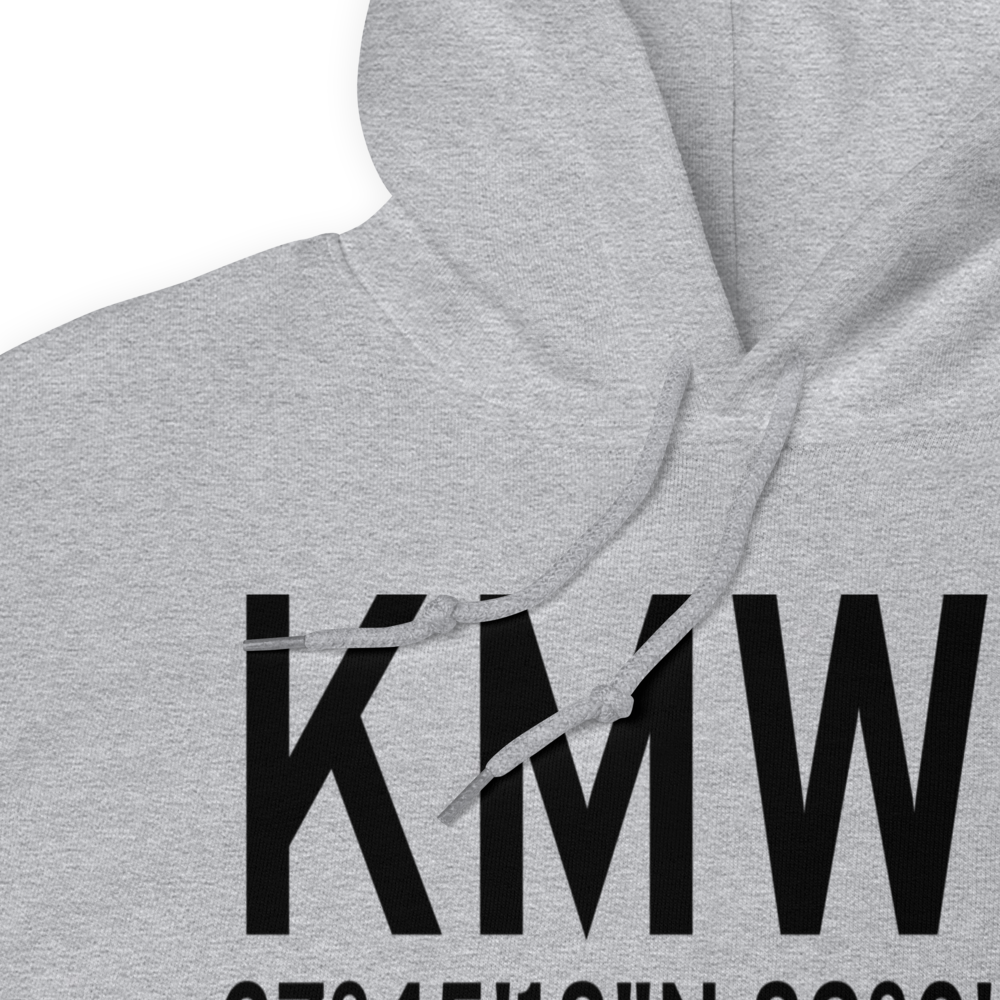 Williamson County Regional Airport (KMWA) ICAO Hoodie Sweatshirt 