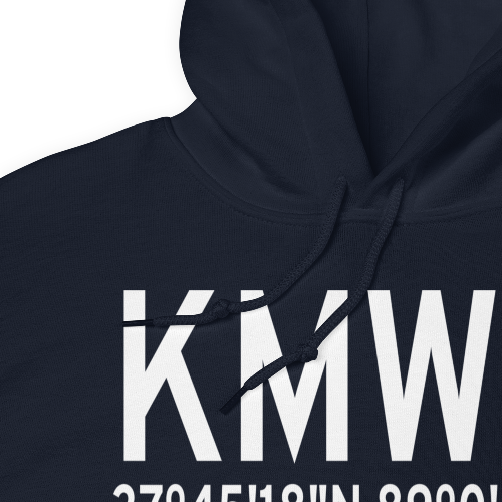 Williamson County Regional Airport (KMWA) ICAO Hoodie Sweatshirt 